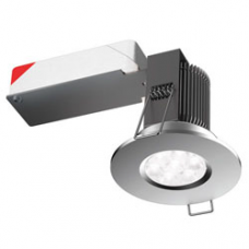 i9, IP65 LED DOWNLIGHT, FIRE RATED S/NICKEL, 4000K